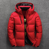 Extra warmer abnehmbarer wintermantel - jörg – Rot