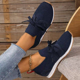 Orthopädische Mesh-Sneaker - Mads – Marineblau