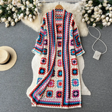Olivia | Bunte Strickjacke für kreative Outfits – Farbe