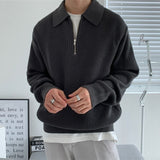 Mumivas - pullover mit reißverschluss – Schwarz