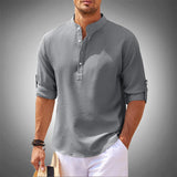 Julian – Sommer Poloshirt – Sommer Chic – Grau