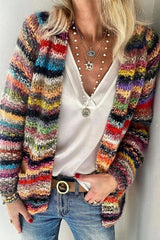 Crissy™-Lässiger Cardigan – Multi