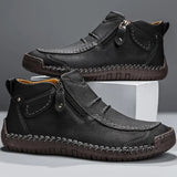 HARTMANN | ELEGANTE UND BEQUEME SCHUHE MIT REISSVERSCHLUSS – Schwarz