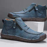 HARTMANN | ELEGANTE UND BEQUEME SCHUHE MIT REISSVERSCHLUSS – Blau