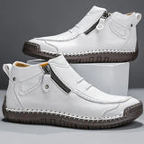 Oliver | Bequemer Schuh mit orthopädischer Unterstützung – Weiß
