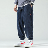 Herrenhose | Weiter Schnitt mit gleichmäßiger Form – Dunkelblau
