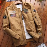 Yvan| Robuste Militärjacke für Herren – Beige