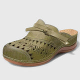 Lya | Orthopädische Komfort-Sandalen – Olivgrün