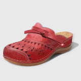 Lya | Orthopädische Komfort-Sandalen – Rot