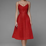 Frola - Elegante Lange Abendkleider Für Damen Perfekt Für Hochzeiten Und Gala-Events – Rot