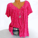 Talisyn - Leinenbluse mit Soft-Touch – Pink