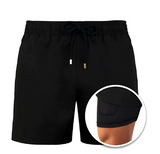 Stylische Badeshorts für Männer – Schwarz