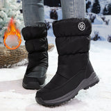 Joan™ – Warme und Wasserdichte Winterstiefel – Schwarz