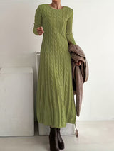 Marieth – Stilvolles, lässiges Maxikleid – Grün