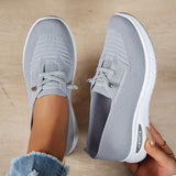 Olympe - Moderner Leichter Sneaker Mit Weicher Sohle – Grau