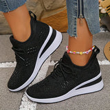 Bequeme orthopädische Sportschuhe – Schwarz