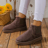 Eleganter winterstil – Braun