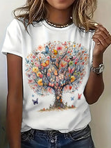 Dreadora – Stylisches T-Shirt mit Print – Weiß