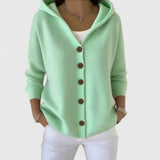 Rhezalynn | Eleganter Cardigan – Grün