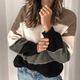 GAIA – Der elegante Wollpullover für jede Gelegenheit – Schwarz