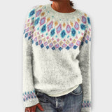 Devyn - Lässiger & kuscheliger Pullover – Weiß