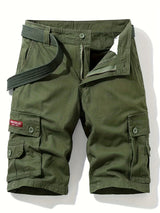 Mason™ - Klassische Cargo-Shorts für Herren – Olivgrün