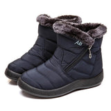 Modea™ - Bequeme Wasserdichte und Rutschfeste Winterstiefel für Damen – Blau