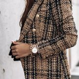 Aelroyn - Stylische Frühlingsjacke – Braun