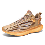 Rexor – Orthopädischer Herren-Sneaker mit Profilsohle – Braun