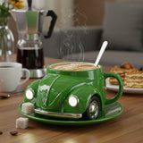 KaffeeFahrt™ Retro-Kaffee-Charme – Grün
