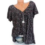 Talisyn - Leinenbluse mit Soft-Touch – Schwarz