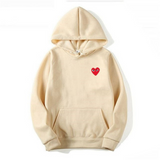 Elfa | Eleganter Herzpullover – Schick, Bequem & Stilvoll – Hellbraun