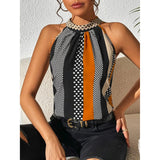Clementina | Top für Frauen | Schwarz – Schwarz