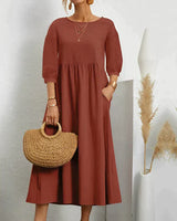 Lalaine - Das perfekte Sommerkleid – Orange