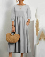 Lalaine - Das perfekte Sommerkleid – Grau