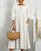 Lalaine - Das perfekte Sommerkleid – Weiß