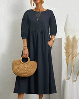 Lalaine - Das perfekte Sommerkleid – Dunkelblau