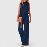 ATANASIA | Anhänger-Jumpsuit – Blau