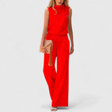 ATANASIA | Anhänger-Jumpsuit – Rot