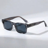 Nala | Quadratische Premium-Sonnenbrille – Grau