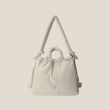 Gesteppt Damen Schultertasche – Elegant, Geräumig & Alltagstauglich – Beige