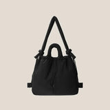Damen Schultertasche | Gepolsterte Ausführung mit viel Platz – Schwarz