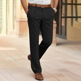 Emilian | Herren Business Chinohose – Schwarz