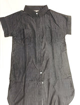 Fleur | Lässiges Jeanskleid – Grau