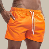 Evander | Herren Badeshorts mit Kordelzug Regular Fit – Orange