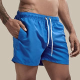 Evander | Herren Badeshorts mit Kordelzug Regular Fit – Blau