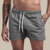 Evander | Herren Badeshorts mit Kordelzug Regular Fit – Grau