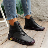 Erica - Elegante Lederschuhe für Damen – Schwarz