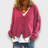Shamira – Strickcardigan – Rosarot