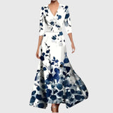 Leila | Elegantes Kleid – Blau